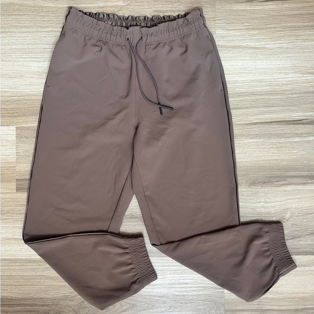 Athleta Mauve-Brown Jogger Track Pants